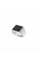 D 430 SOLID SILVER RING