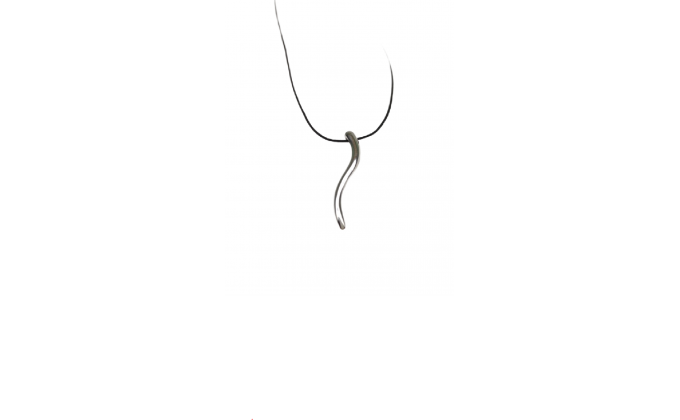Μ 320 Handmade silver necklace