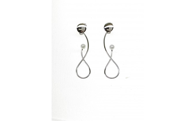 SK 326  Handmade silver earrings
