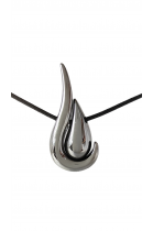Μ 334b handmade silver necklace